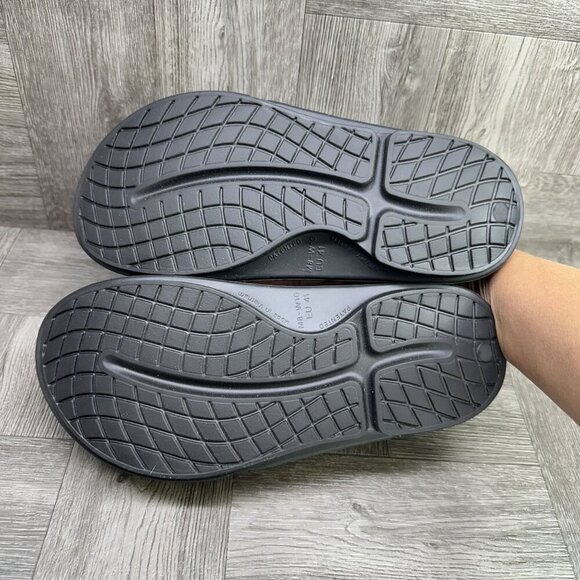 OOFOS OOahh Sport Flex Women's 10/EURO 41 Black Slides - Picture 7 of 8